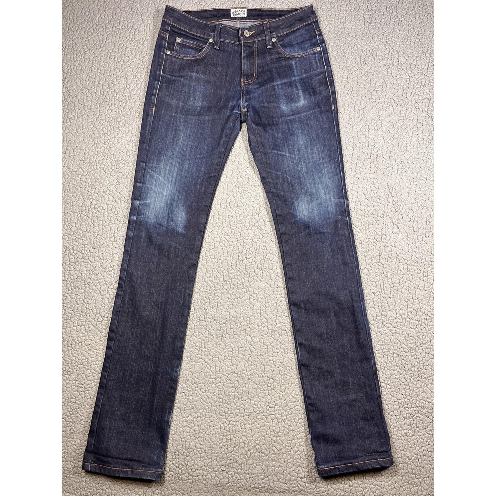 Naked & Famous Skinny Guy Jeans Mens 31 Blue Indigo Power Stretch Denim